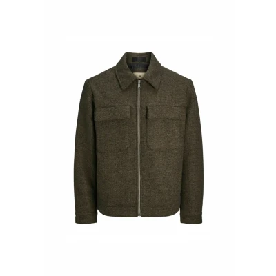 Afbeelding van JACK &amp; JONES Tussenjas bruin / lichtbruin donkerbruin