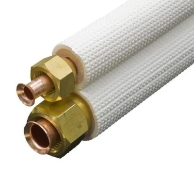 Afbeelding van Kant &amp; klaar airco dubbele koelleiding 1/4&quot; x 3/8&quot; flare 10 meter. Artikelnr: FS2310