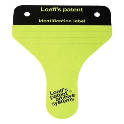 Afbeelding van Archieflabel Loeff&#039;s karton groen