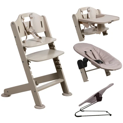 Afbeelding van 20, Korting: Novi At Home Kinderstoel Home1 2 Grow Sand/Sand Melange