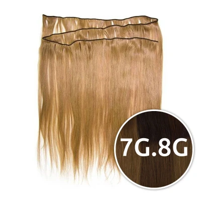 Afbeelding van Balmain Backstage Weft Human Hair 40 cm 7G.8G Ombre