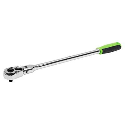 Afbeelding van Sealey Siegen S01257 Extra Lange Flexi Head Ratelsleutel 1/4&quot; Sq Drive Flip Reverse 90 Pivot