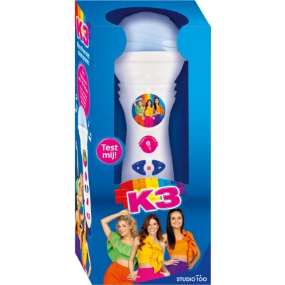 Afbeelding van K3 Speelgoedmicrofoon Microfoon Met stempopname nieuwe liedjes Alle kleuren