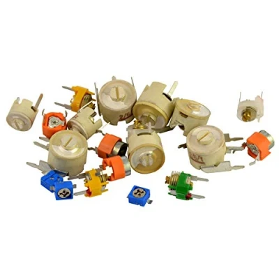 Afbeelding van Kemo S035 trim condensatoren keramiek ca. 20 stuks. Verschillende maten en uitvoeringen