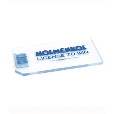 Afbeelding van Holmenkol 5mm Plastic Scraper Ski en snowboard onderhoud
