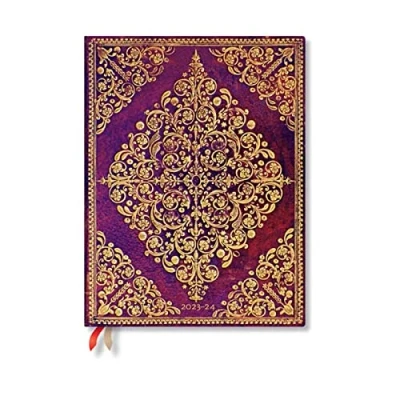 Afbeelding van Agenda 18mnd 23 24 Paperblanks Viola Ultra 7dg vert