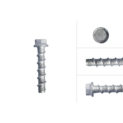 Afbeelding van Betonschroeven Verzinkt M10 x 80 mm Zeskantkop SW15 Per stuk