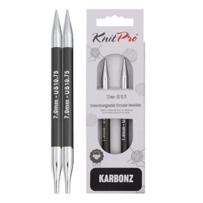 Afbeelding van Knit Pro Karbonz 7 mm Normal Interchangeable Circular Needles, Multi Colour