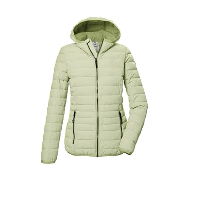 Afbeelding van G.I.G.A. DX dames Gewatteerd jack/overgangsjack met capuchon GS 65 WMN QLTD JCKT, frühlingsgrün, 36, 43050 000