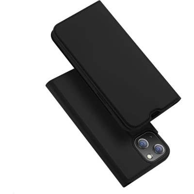 Afbeelding van Apple iPhone 14 Plus Hoesje Kunstleder Dux Ducis Bookcase Zwart Telefoonhoesje