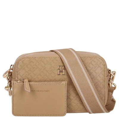 Afbeelding van Tommy Hilfiger Distinct Camera BAG MONO Schoudertas, Dames, Maat: One Size, Khaki