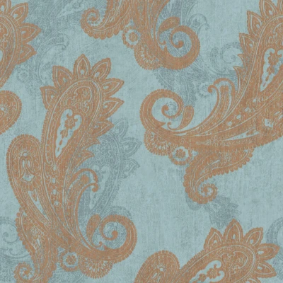 Afbeelding van Rasch Indian Styles 746440 Blauw