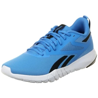 Afbeelding van Reebok Flexagon Force 4 Sneaker voor heren, Kinetic Blauw Zwart Schoeisel Wit, 42 EU