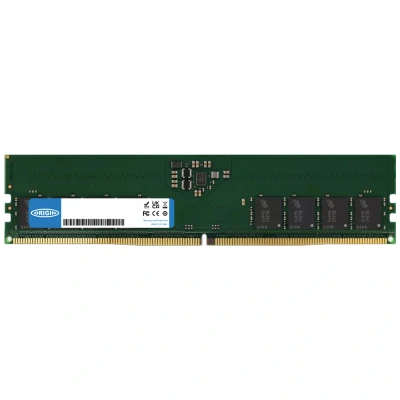Afbeelding van Origin Storage 32GB DDR5 4800MHz UDIMM 2Rx8 Non ECC 1.1V, 32 GB, 1 x 3
