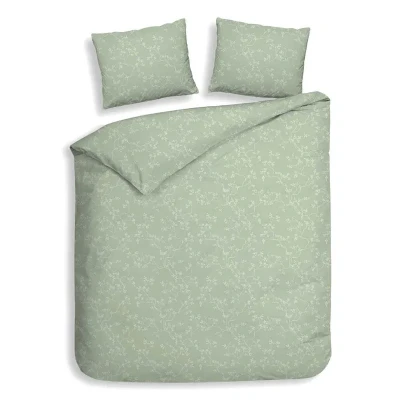 Afbeelding van Heckettlane Alloro Dekbedovertrek Tweepersoons 200x200/220 cm Laurel Green