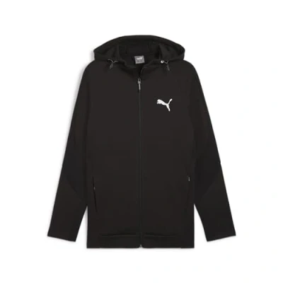 Afbeelding van Puma Evostripe Fullzip Sweater met rits, Heren, Maat: XL, Black