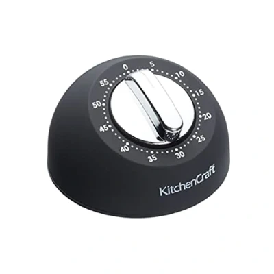 Afbeelding van Kitchencraft Kookwekker 8 X 5 Cm Kunststof Zwart