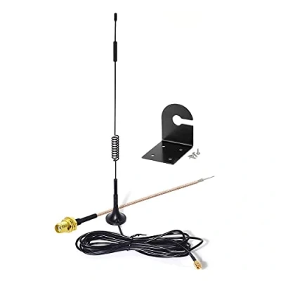 Afbeelding van Eightwood Outdoor 4G LTE antenne SMA 868Mhz 3m kabel Draagbare basis + (RG178 15cm) Compatibel voor router Huawei Walkie Talkie Frambozenkit Fibaro ELV kit