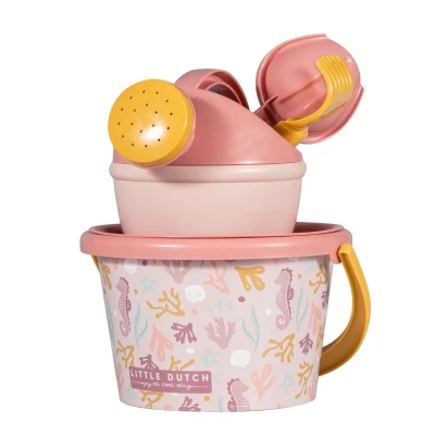 Afbeelding van Little Dutch Strandset Ocean Dreams Roze 5 delig