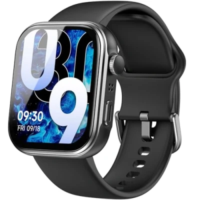 Afbeelding van TOZO S6 Smartwatch 1,85 “AMOLED Ultra Clear Screen dynamische horlogegezichten Bluetooth oproep, 100 + sportmodi Activity Tracker met hartslag/slaap/bloed zuurstofmonitor IP68 waterdicht