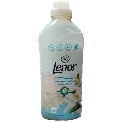 Afbeelding van Lenor Limoenbloesem Zeezout Wasverzachter 376 Wasbeurten, 987ml, Voor De Beste Frisheid En Plantaardige Zachtheid Ooit