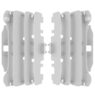 Afbeelding van Polisport Radiateur Lamellen Yamaha YZ250F YZ450F 2007 2009 Wit