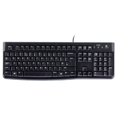 Afbeelding van Toetsenbord Logitech K120 Qwerty zwart