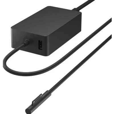 Afbeelding van Microsoft Surface 127W Power Supply Netspanningsadapter 127 Watt EMEA zwart commercieel voor Book, Book 2, 3, Go, Go Laptop, Laptop Pro 6, 7, X