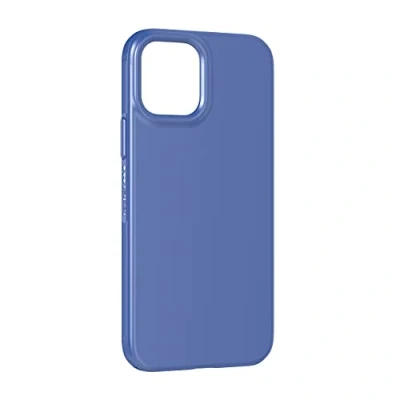 Afbeelding van tech21 Evo Slim voor Apple iPhone 12 en Pro 5G Kiembestrijding antimicrobiële telefoonhoes met 2,6 meter valbescherming klassiek blauw