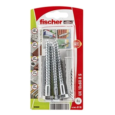 Afbeelding van Fischer UX 10 x 60 R S K NV Universele pluggen mm 090880 1 set(s)