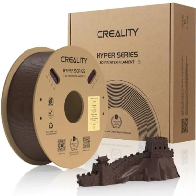 Afbeelding van Creality Official Carbon Fibre Hyper PLA filament, 3D printerfilament voor high speed printen, glad, maatnauwkeurigheid +/ 0,03 mm, 1 kg spoel