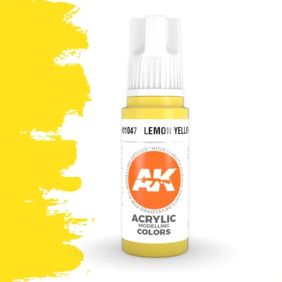 Afbeelding van Lemon Yellow Acrylic Modelling Colors 17ml AK11047