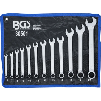 Afbeelding van BGS Steekringsleutelset 6 22 mm 12 delig
