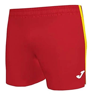 Afbeelding van Joma Elite VII Shorts Running, heren, rood geel, XL