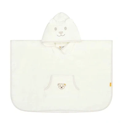 Afbeelding van Steiff Unisex Kids Mini Basic Bade Poncho, Cloud Dancer, One Size