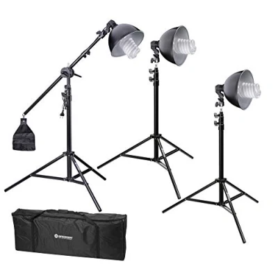 Afbeelding van Bresser Fotostudio Set BR 2242B Daglichtset 1875W van 3