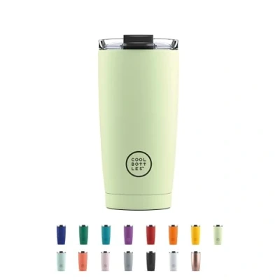 Afbeelding van Cool Bottles Thermosbeker 550 ml 5 uur warm, 10 koud BPA Vrij Pastel Green