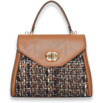 Afbeelding van Carly handtas ( cognac kleurige )