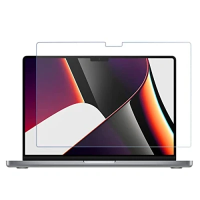Afbeelding van ProCase Screen Protector voor MacBook Pro 16 Inch M1 / Max 2022 2021 (Model: A2485), Tempered Gehard Glas Schermbeschermer Screenprotector Beschermglas Beschermfolie