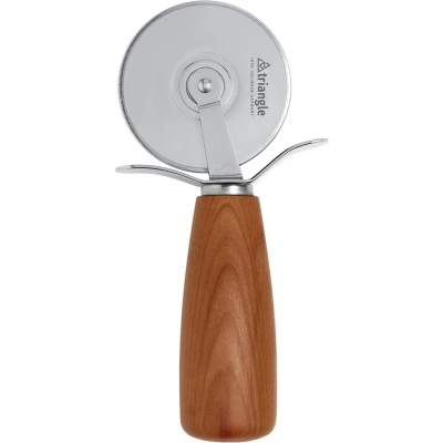 Afbeelding van Triangle Soul Pizzasnijder met Kersenhouten Heft 6 cm Lemmet Duits Vakmanschap