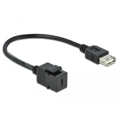 Afbeelding van Delock Keystone Module USB 2.0 C Vrouwelijk &gt; A me