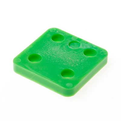 Afbeelding van GB Drukplaat zonder sleuf groen kunststof 70 x 10mm 34710