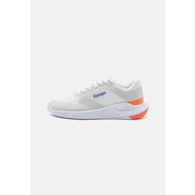 Afbeelding van Kempa Kourtfly TWO Handbalschoenen, Dames, Maat: 43, White/grey Textiel/ synthetisch