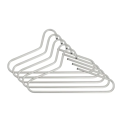 Afbeelding van Spinder Design Kledinghanger VICTORIE (Set van 5) Nickel