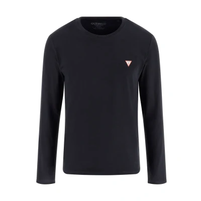 Afbeelding van Guess CN CORE Longsleeve, Heren, Maat: XS, Smart blue