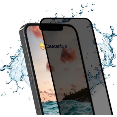 Afbeelding van Casecentive Privacy Glass Screenprotector 3D full cover iPhone 12 Pro Max