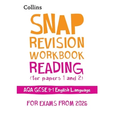 Afbeelding van Collins GCSE Grade 9 1 SNAP Revision AQA English Language Reading (Papers &amp; 2) Workbook