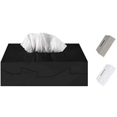 Afbeelding van Spirella Silhouette Collection Zakdoekdoos, 24,8 x 12,8 8 cm, ABS, zwart, cm
