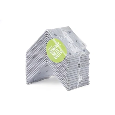 Afbeelding van Alberts 330545 Hoekkoppelplaat sendzimir verzinkt 60 x mm set van 15