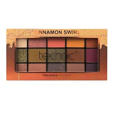 Afbeelding van Technic Pressed Pigment Oogschaduw Palette Cinnamon Swirl